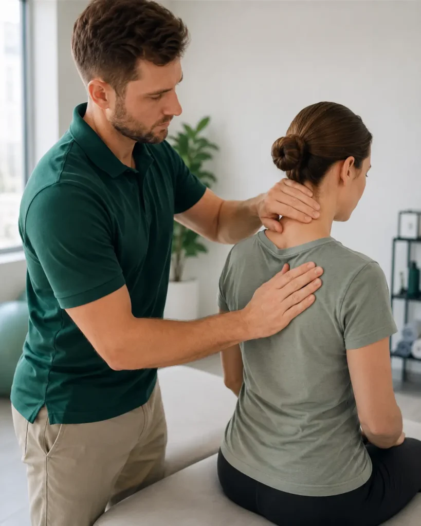 Φυσικοθεραπεία για αυχεναλγία στο Physio Ippokratis